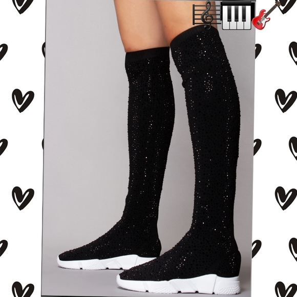 RHINESTONE SNEAKERS👟❤HP❤ - Picture 3 of 9